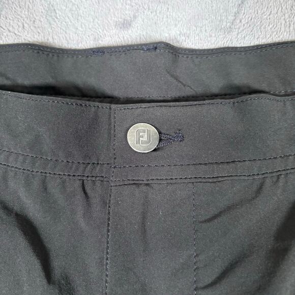 FootJoy Men’s Golf Shorts W40 Black Stretch Performance Moisture Wicking FJ - Picture 3 of 8